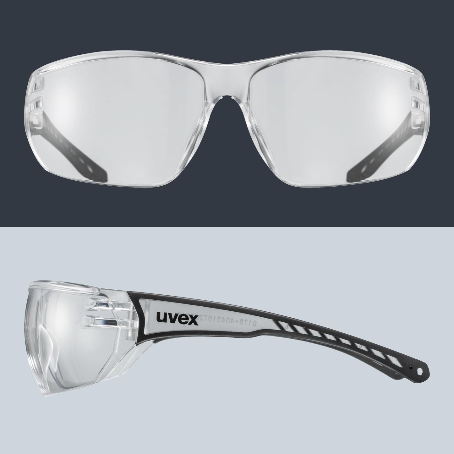 uvex sportstyle 204 - Sportbrille für Damen und Herren - 100% UVA-, B, C Schutz - druckfreier Sitz & perfekter Halt