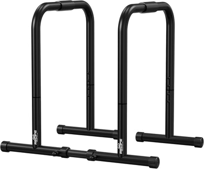 RELIFE REBUILD YOUR LIFE Dip Station Dip Bar Barren Parallettes Push Up Dip-Ständer Einstellbar Einstellbare Höhe Fitness Turnhalle Ausüben Calisthenics Equipment
