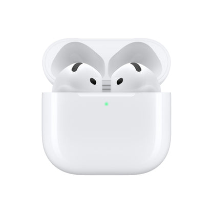 Apple AirPods 4 with Active Noise Cancellation, Wireless Earbuds, Bluetooth Headphones, Adaptive Audio, Transparency Mode, Personalised Spatial Audio, USB-C Charging Case, Wireless Charging, H2 Chip