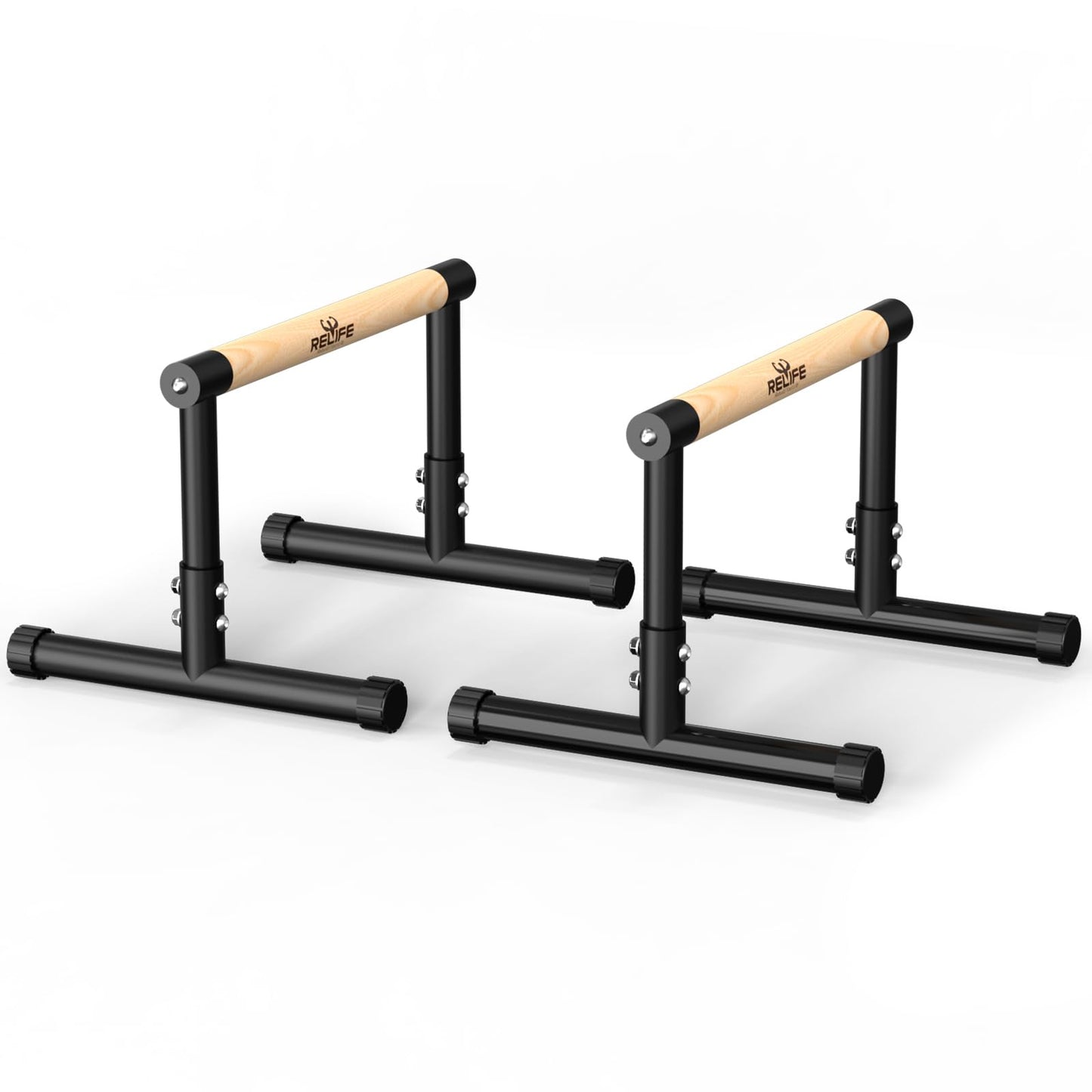 RELIFE REBUILD YOUR LIFE Dip Station Dip Bar Barren Parallettes Push Up Dip-Ständer Einstellbar Einstellbare Höhe Fitness Turnhalle Ausüben Calisthenics Equipment