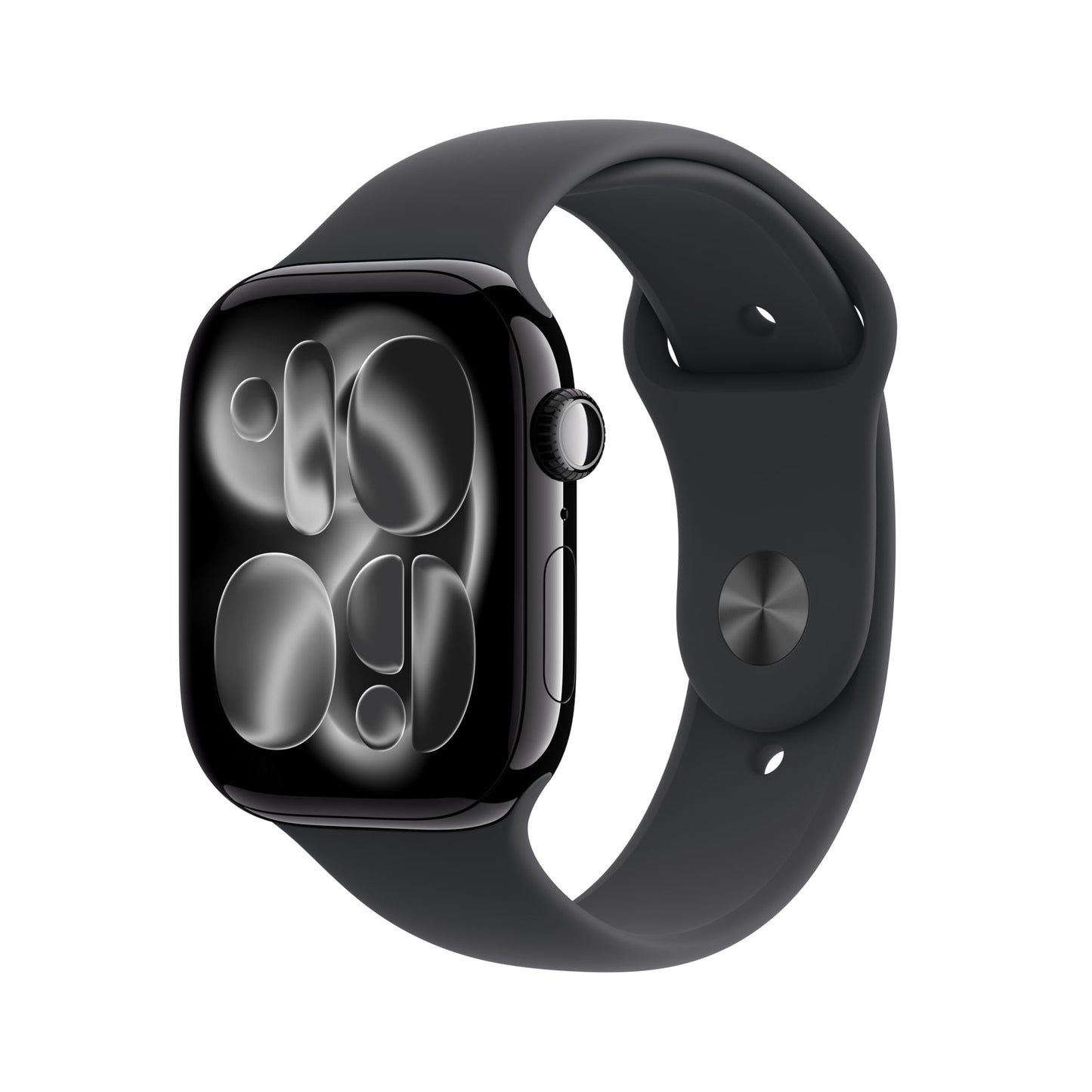 Apple Watch Series 11 GPS 42 mm Smartwatch mit Aluminiumgehäuse in Roségold und Sportarmband in Blassrosa (M/L). Schlafindex, Fitnesstracker, Gesundheitstracking, Always-On Display, Wasserschutz