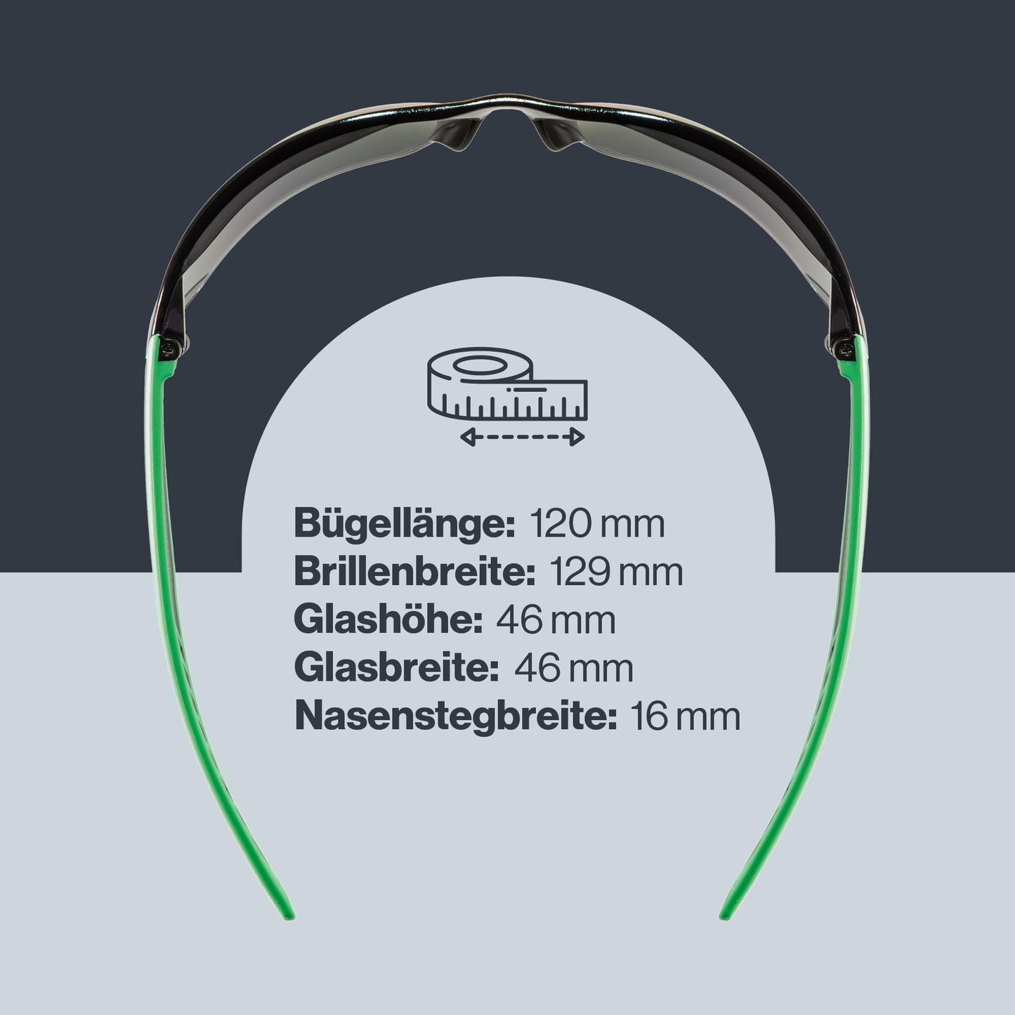 uvex sportstyle 204 - Sportbrille für Damen und Herren - 100% UVA-, B, C Schutz - druckfreier Sitz & perfekter Halt