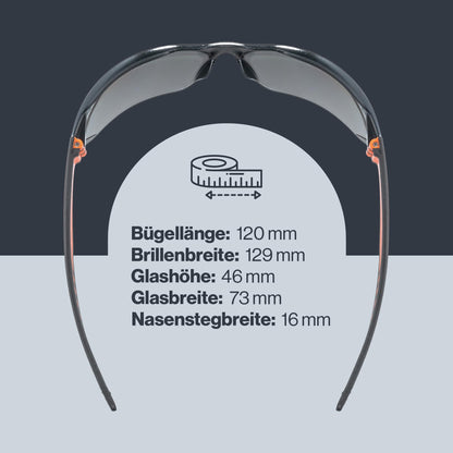 uvex sportstyle 204 - Sportbrille für Damen und Herren - 100% UVA-, B, C Schutz - druckfreier Sitz & perfekter Halt