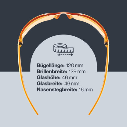 uvex sportstyle 204 - Sportbrille für Damen und Herren - 100% UVA-, B, C Schutz - druckfreier Sitz & perfekter Halt
