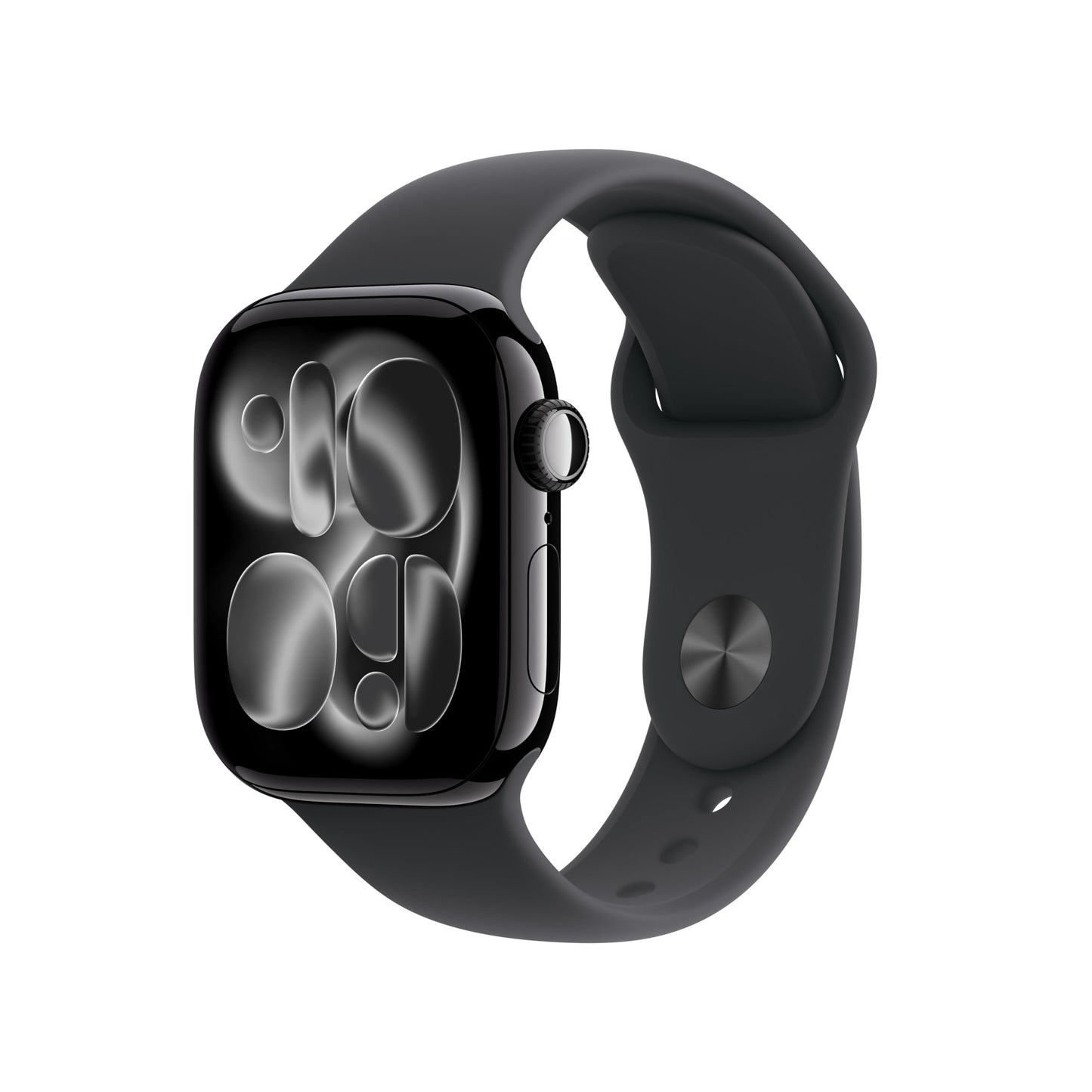 Apple Watch Series 11 GPS 42 mm Smartwatch mit Aluminiumgehäuse in Roségold und Sportarmband in Blassrosa (M/L). Schlafindex, Fitnesstracker, Gesundheitstracking, Always-On Display, Wasserschutz