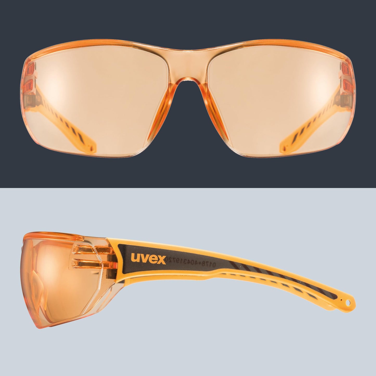 uvex sportstyle 204 - Sportbrille für Damen und Herren - 100% UVA-, B, C Schutz - druckfreier Sitz & perfekter Halt