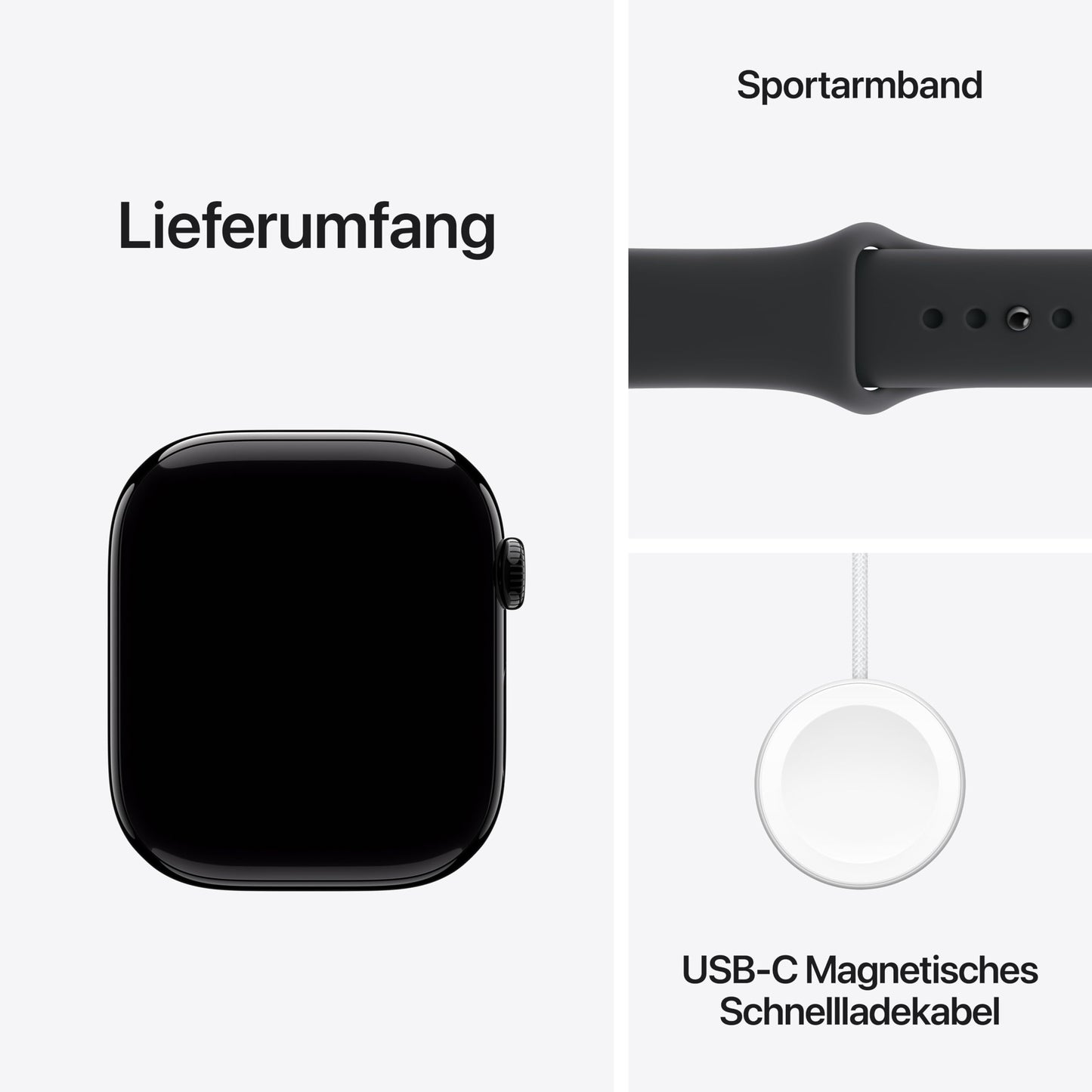 Apple Watch Series 11 GPS 42 mm Smartwatch mit Aluminiumgehäuse in Roségold und Sportarmband in Blassrosa (M/L). Schlafindex, Fitnesstracker, Gesundheitstracking, Always-On Display, Wasserschutz