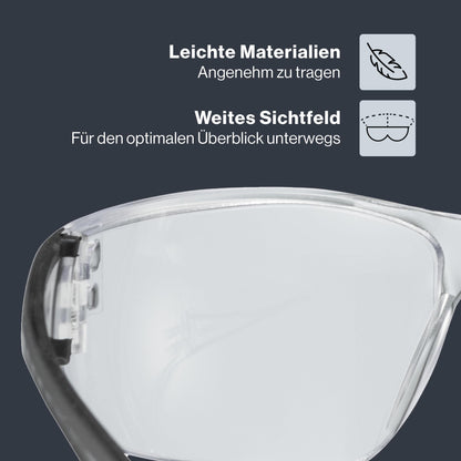 uvex sportstyle 204 - Sportbrille für Damen und Herren - 100% UVA-, B, C Schutz - druckfreier Sitz & perfekter Halt