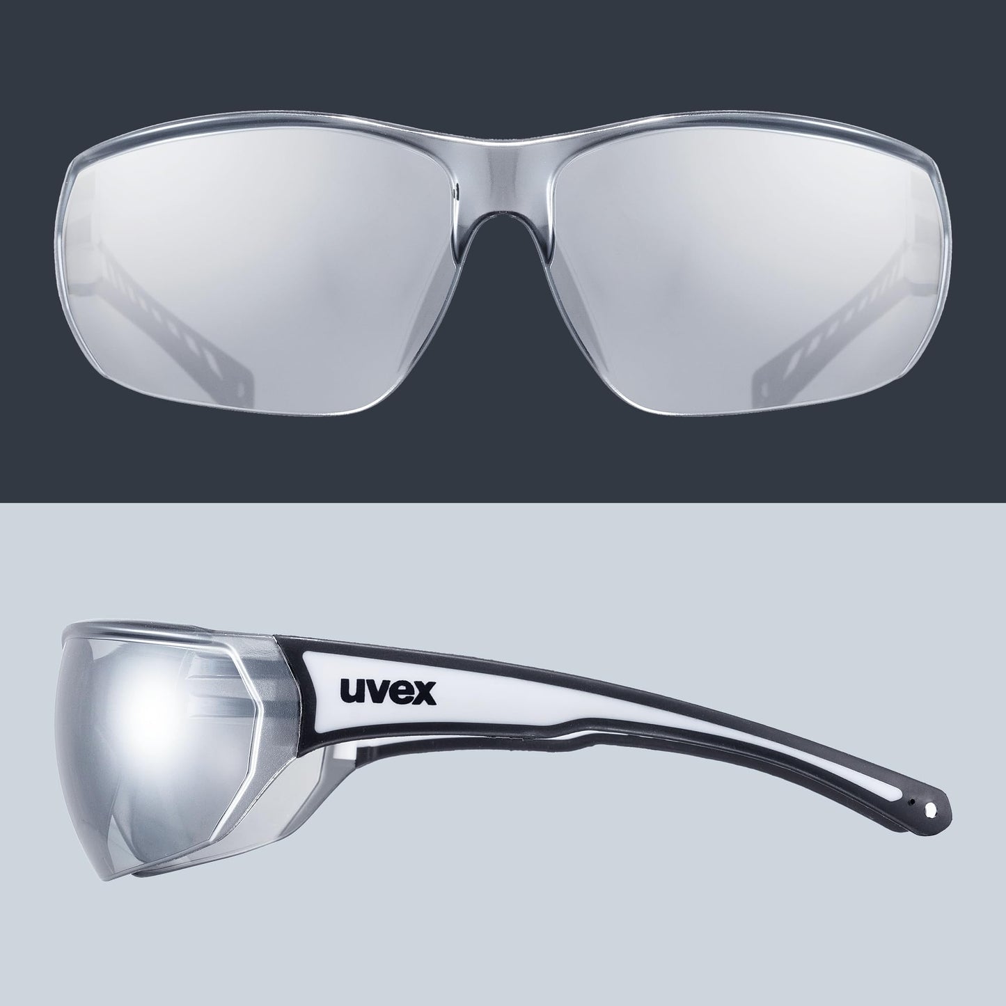 uvex sportstyle 204 - Sportbrille für Damen und Herren - 100% UVA-, B, C Schutz - druckfreier Sitz & perfekter Halt