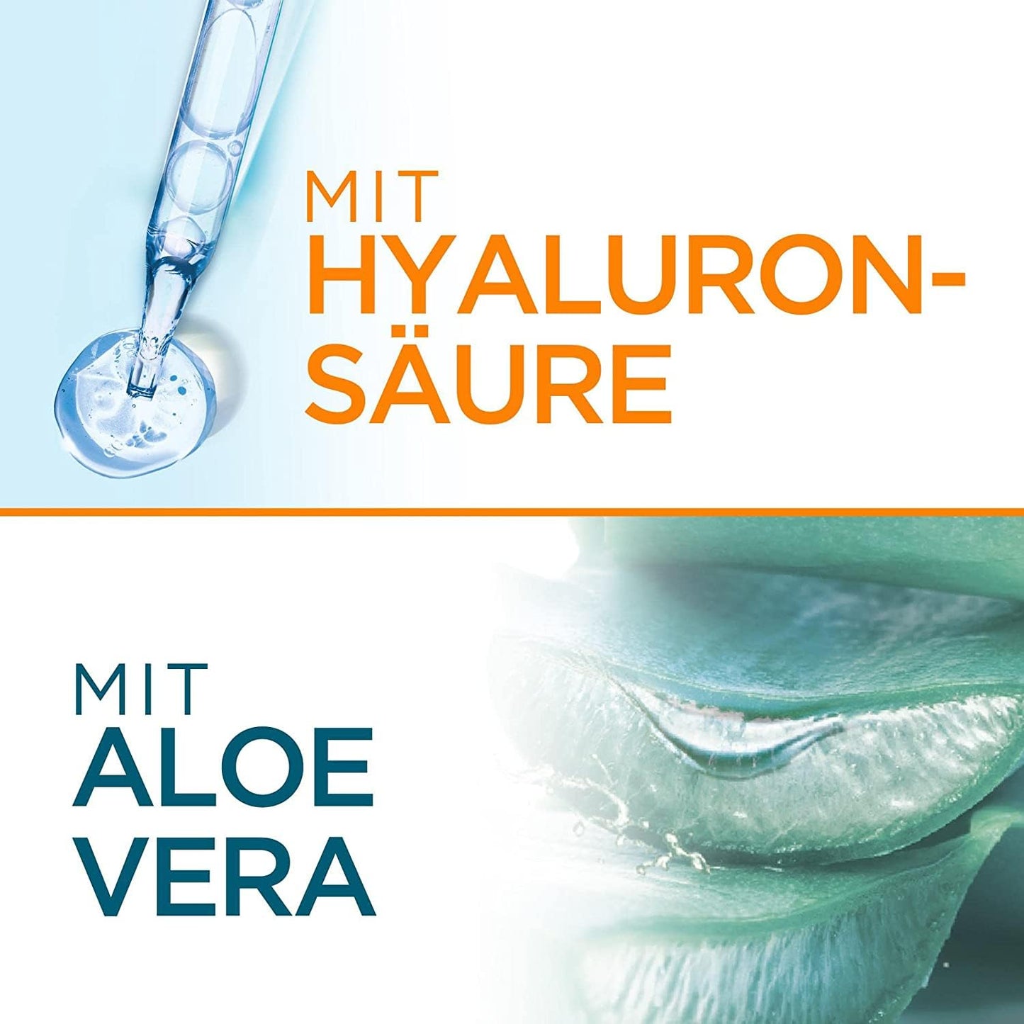 Garnier Ambre Solaire Sensitive Expert + Hydrating UV Water Sonnenschutzspray LSF 50 – Sonnen-Spray für Körper, Gesicht, Kopfhaut & Haare – Wasserfest, sandresistent & nicht fettend – 150ml