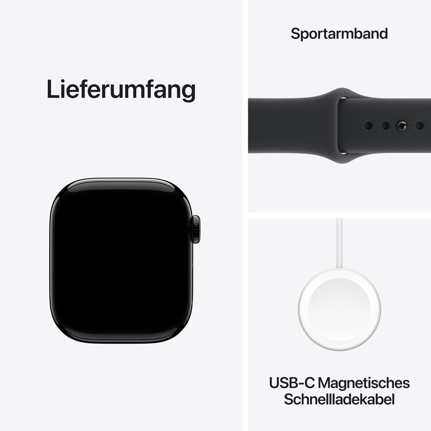 Apple Watch Series 11 GPS 42 mm Smartwatch mit Aluminiumgehäuse in Roségold und Sportarmband in Blassrosa (M/L). Schlafindex, Fitnesstracker, Gesundheitstracking, Always-On Display, Wasserschutz