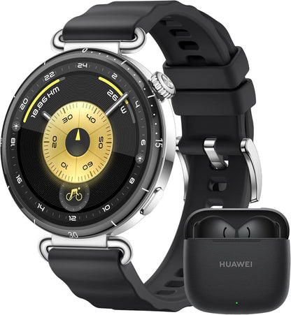 HUAWEI Watch GT 6 Pro Smartwatch, GPS, EKG, 1,47" AMOLED-Display, Bis zu 21 Tage Akku, umfassende Fahrrad-Features, 100+ Sportmodi, Kompatibel mit Android™ & iOS, Gesundheitsmonitoring, Schwarz, 46mm