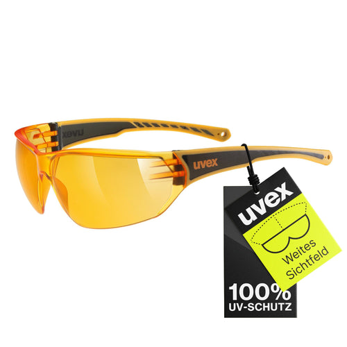 uvex sportstyle 204 - Sportbrille für Damen und Herren - 100% UVA-, B, C Schutz - druckfreier Sitz & perfekter Halt