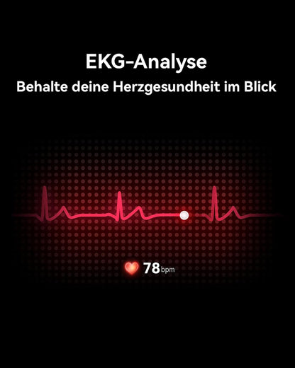 HUAWEI Watch GT 6 Pro Smartwatch, GPS, EKG, 1,47" AMOLED-Display, Bis zu 21 Tage Akku, umfassende Fahrrad-Features, 100+ Sportmodi, Kompatibel mit Android™ & iOS, Gesundheitsmonitoring, Schwarz, 46mm