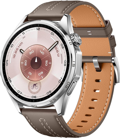 HUAWEI Watch GT 6 Pro Smartwatch, GPS, EKG, 1,47" AMOLED-Display, Bis zu 21 Tage Akku, umfassende Fahrrad-Features, 100+ Sportmodi, Kompatibel mit Android™ & iOS, Gesundheitsmonitoring, Schwarz, 46mm