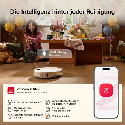 roborock Qrevo Edge 2 Set Saugroboter mit Wischfunktion&Hebarem Wischmopp, 25.000 Pa, Anti-Tangle, ultraflach 7,98 cm, 80 °C Heißwasser-Moppwäsche, FlexiArm-Technologie, AI-Hinderniserkennung(Schwarz)