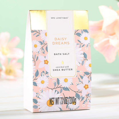 SPA LUXETIQUE Damen Bade Geschenkset - Beauty Set für Sie 12tlg Geburtstagsgeschenk, Gänseblümchenduft Spa Set, Wellness Set für Frauen, Muttertaggeschenke, Valentinstag Geschenk für Sie