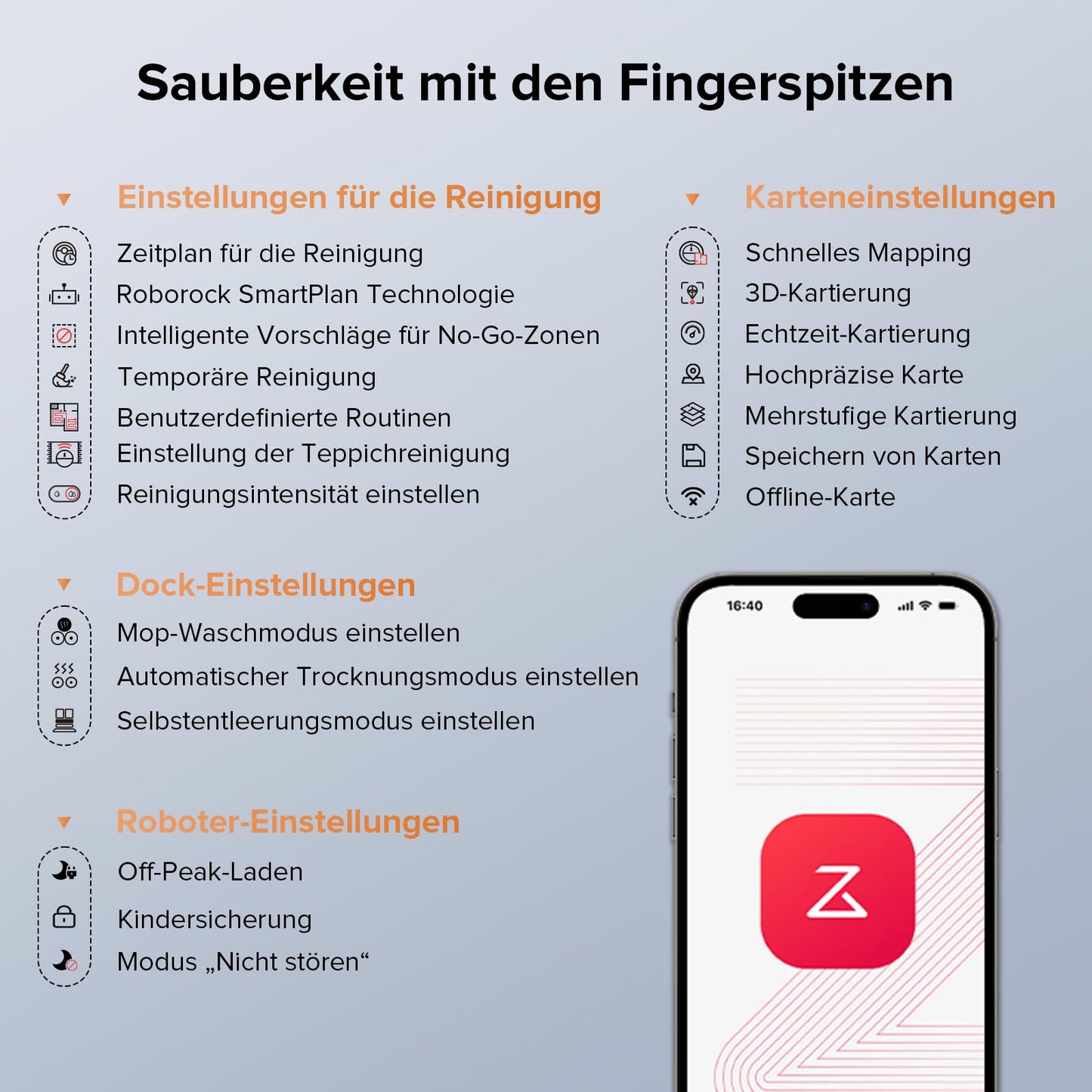 roborock Qrevo Edge 2 Set Saugroboter mit Wischfunktion&Hebarem Wischmopp, 25.000 Pa, Anti-Tangle, ultraflach 7,98 cm, 80 °C Heißwasser-Moppwäsche, FlexiArm-Technologie, AI-Hinderniserkennung(Schwarz)
