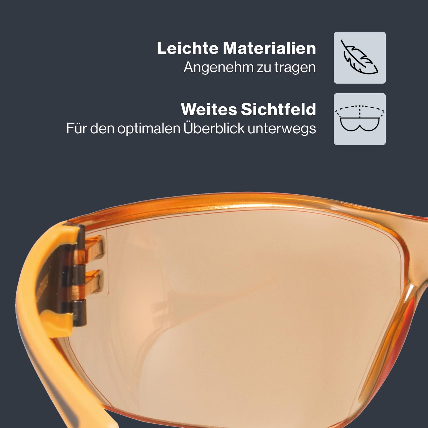 uvex sportstyle 204 - Sportbrille für Damen und Herren - 100% UVA-, B, C Schutz - druckfreier Sitz & perfekter Halt