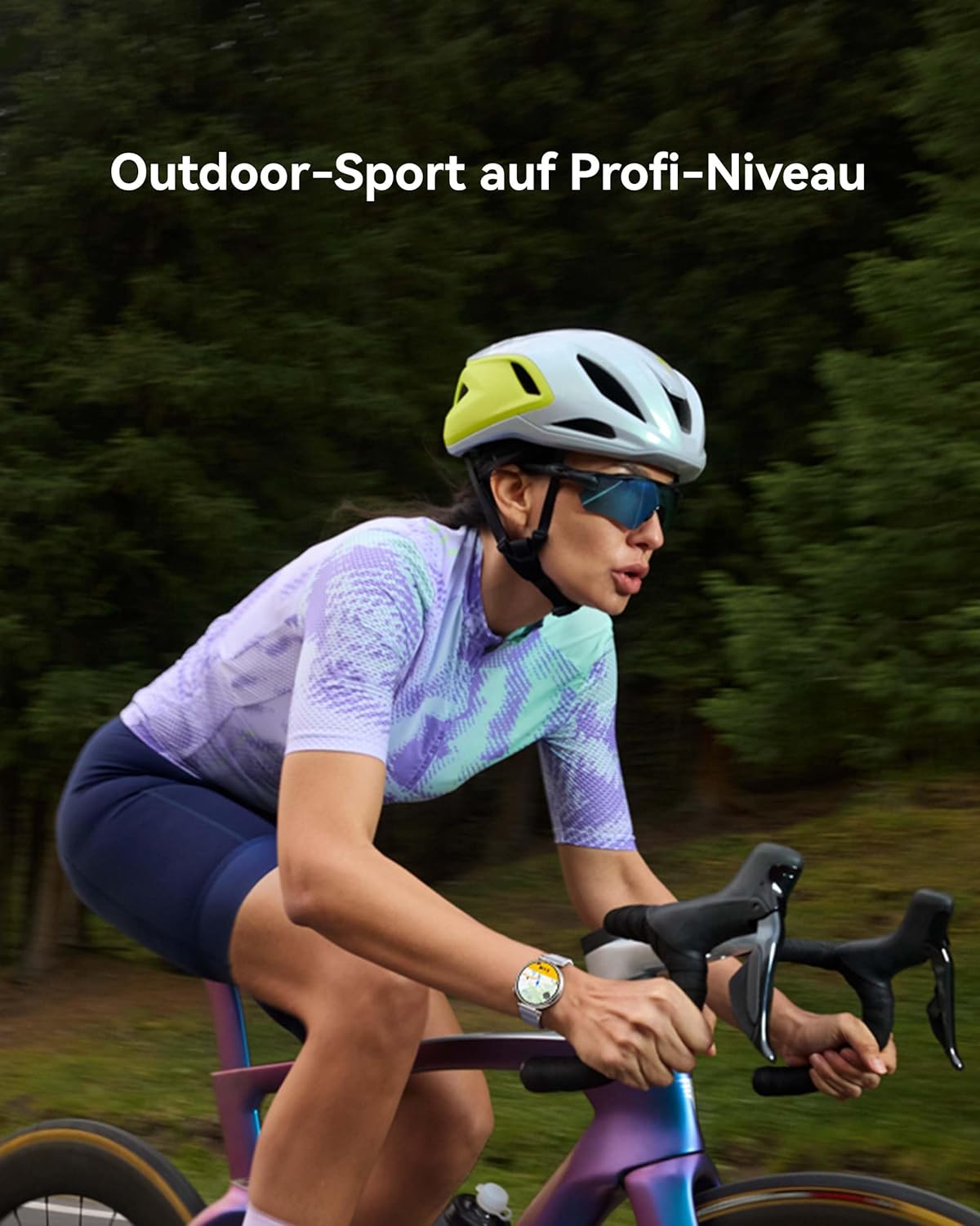 HUAWEI Watch GT 6 Pro Smartwatch, GPS, EKG, 1,47" AMOLED-Display, Bis zu 21 Tage Akku, umfassende Fahrrad-Features, 100+ Sportmodi, Kompatibel mit Android™ & iOS, Gesundheitsmonitoring, Schwarz, 46mm
