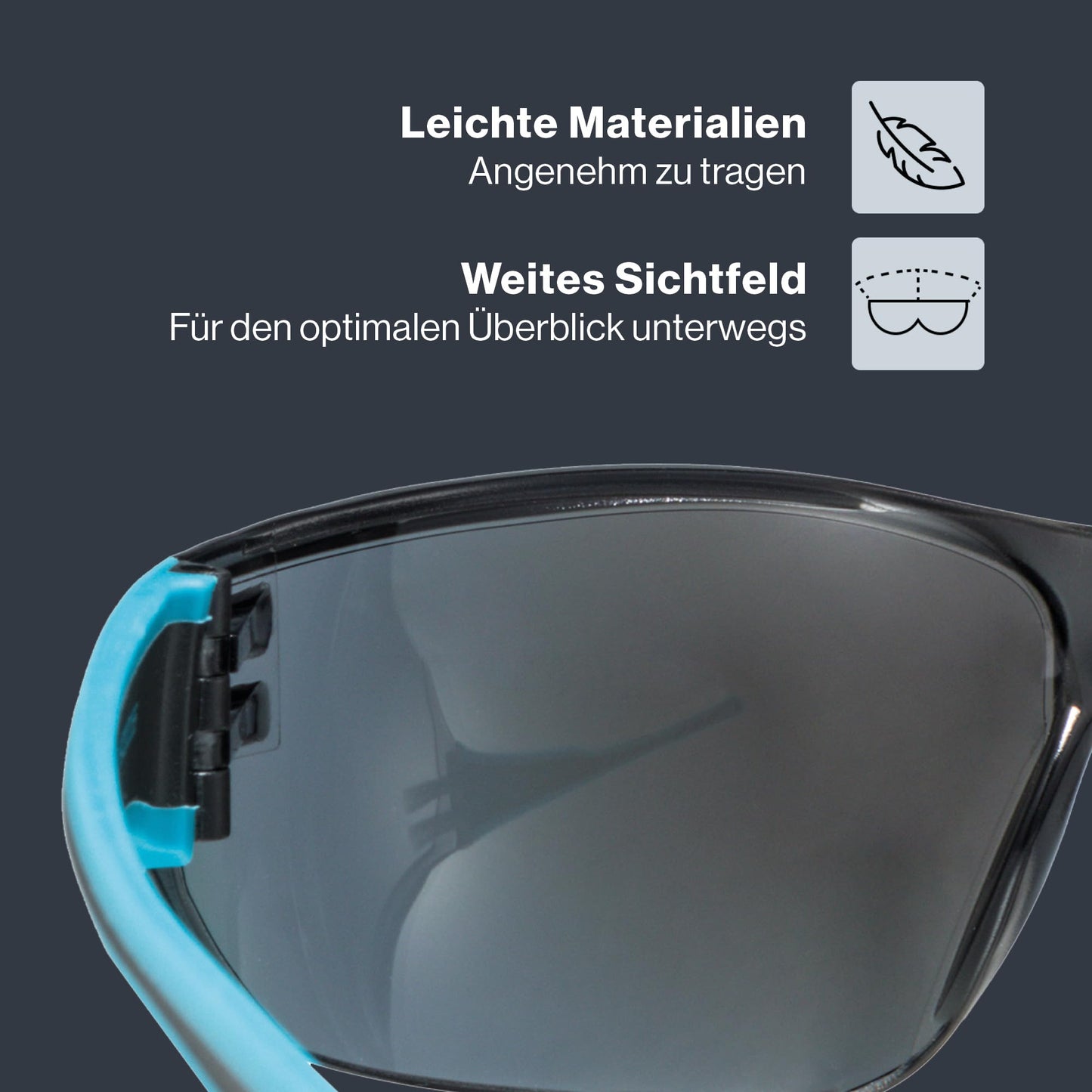 uvex sportstyle 204 - Sportbrille für Damen und Herren - 100% UVA-, B, C Schutz - druckfreier Sitz & perfekter Halt