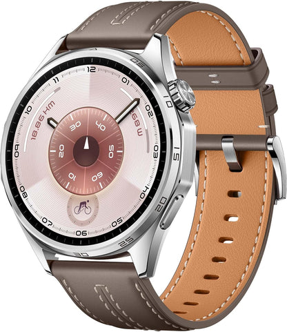 HUAWEI Watch GT 6 Pro Smartwatch, GPS, EKG, 1,47" AMOLED-Display, Bis zu 21 Tage Akku, umfassende Fahrrad-Features, 100+ Sportmodi, Kompatibel mit Android™ & iOS, Gesundheitsmonitoring, Schwarz, 46mm