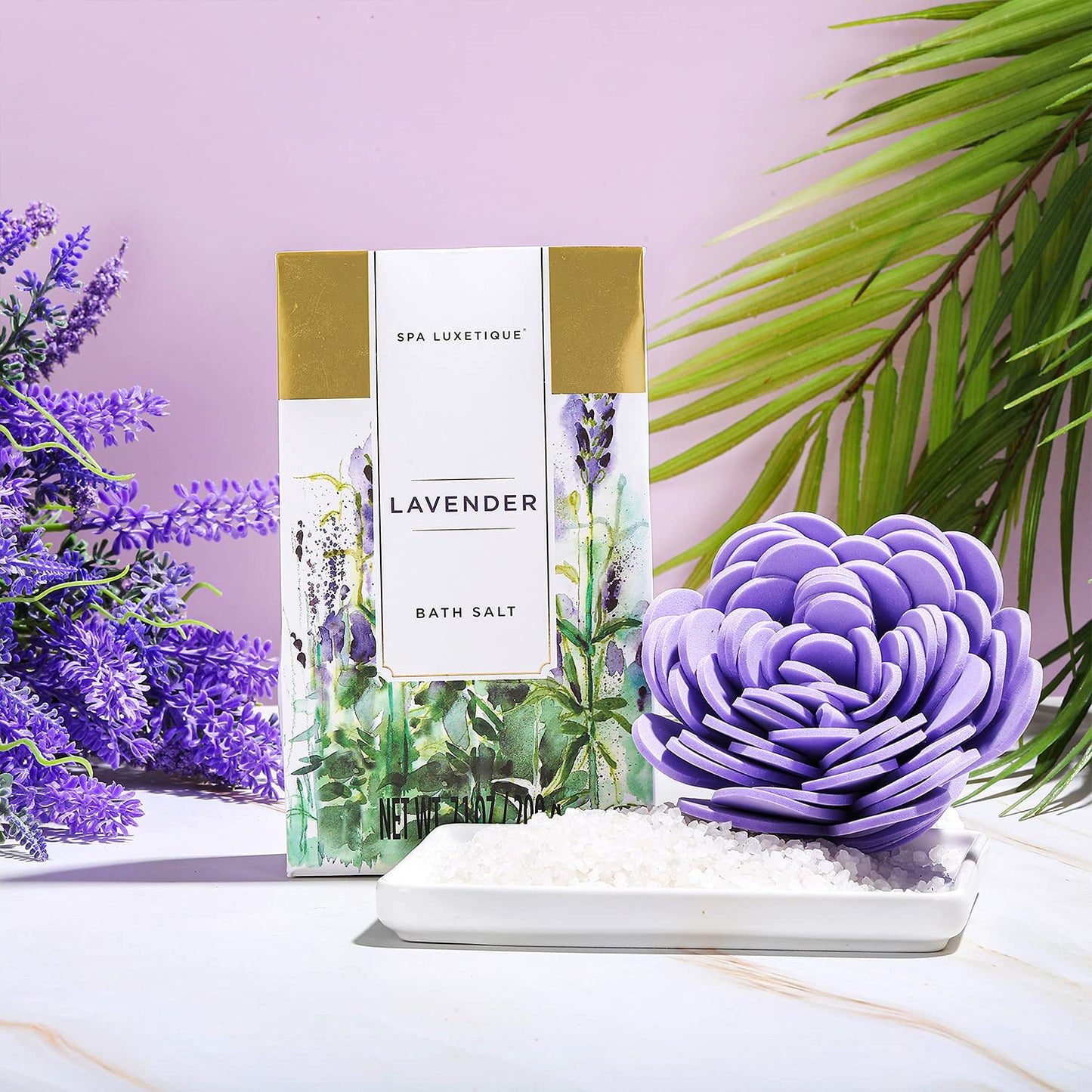 SPA LUXETIQUE Damen Bade Geschenkset - Beauty Set für Sie 12tlg Geburtstagsgeschenk, Gänseblümchenduft Spa Set, Wellness Set für Frauen, Muttertaggeschenke, Valentinstag Geschenk für Sie