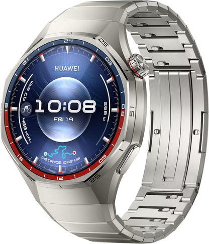 HUAWEI Watch GT 6 Pro Smartwatch, GPS, EKG, 1,47" AMOLED-Display, Bis zu 21 Tage Akku, umfassende Fahrrad-Features, 100+ Sportmodi, Kompatibel mit Android™ & iOS, Gesundheitsmonitoring, Schwarz, 46mm
