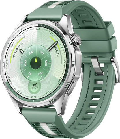 HUAWEI Watch GT 6 Pro Smartwatch, GPS, EKG, 1,47" AMOLED-Display, Bis zu 21 Tage Akku, umfassende Fahrrad-Features, 100+ Sportmodi, Kompatibel mit Android™ & iOS, Gesundheitsmonitoring, Schwarz, 46mm