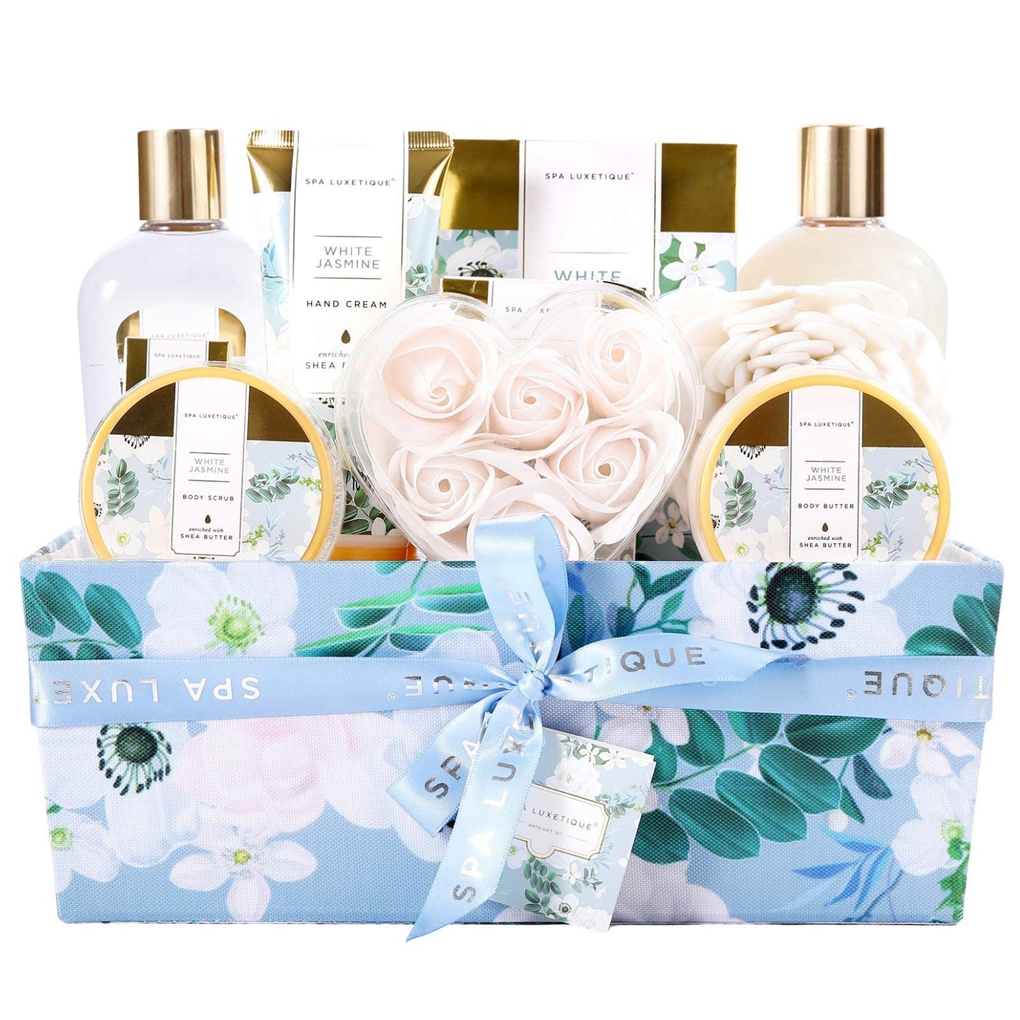 SPA LUXETIQUE Damen Bade Geschenkset - Beauty Set für Sie 12tlg Geburtstagsgeschenk, Gänseblümchenduft Spa Set, Wellness Set für Frauen, Muttertaggeschenke, Valentinstag Geschenk für Sie