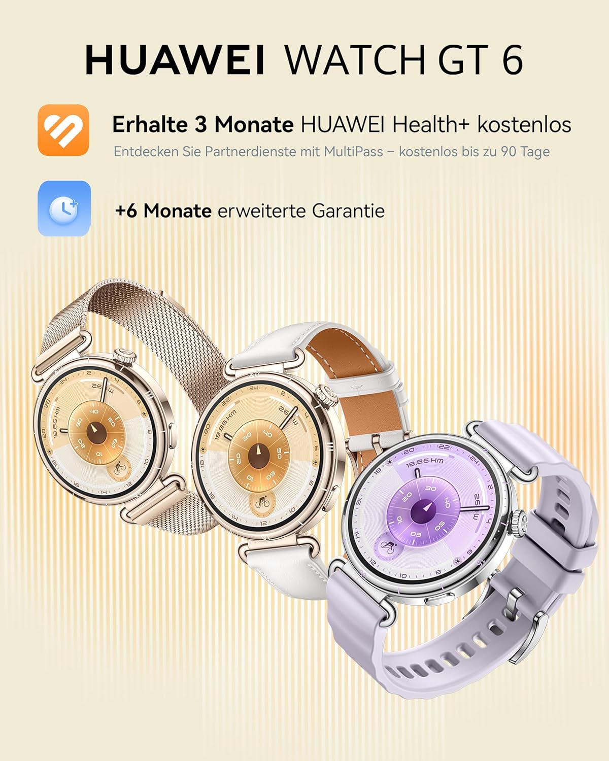 HUAWEI Watch GT 6 Pro Smartwatch, GPS, EKG, 1,47" AMOLED-Display, Bis zu 21 Tage Akku, umfassende Fahrrad-Features, 100+ Sportmodi, Kompatibel mit Android™ & iOS, Gesundheitsmonitoring, Schwarz, 46mm