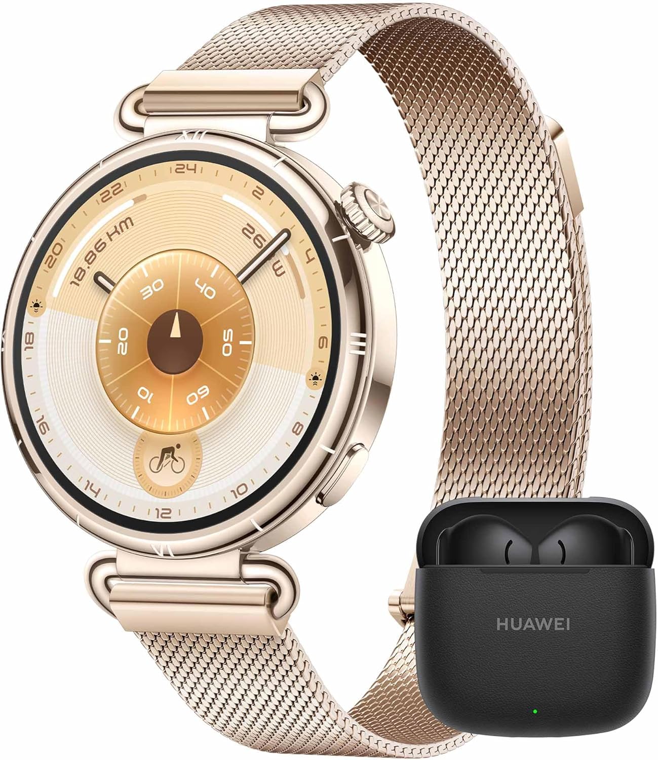 HUAWEI Watch GT 6 Pro Smartwatch, GPS, EKG, 1,47" AMOLED-Display, Bis zu 21 Tage Akku, umfassende Fahrrad-Features, 100+ Sportmodi, Kompatibel mit Android™ & iOS, Gesundheitsmonitoring, Schwarz, 46mm
