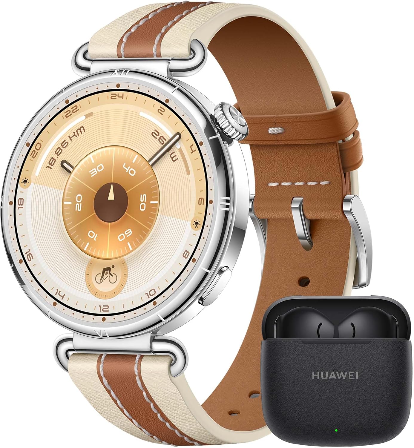 HUAWEI Watch GT 6 Pro Smartwatch, GPS, EKG, 1,47" AMOLED-Display, Bis zu 21 Tage Akku, umfassende Fahrrad-Features, 100+ Sportmodi, Kompatibel mit Android™ & iOS, Gesundheitsmonitoring, Schwarz, 46mm