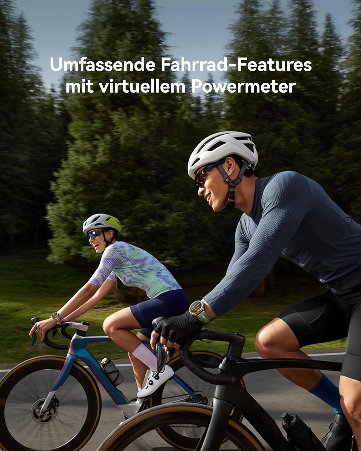 HUAWEI Watch GT 6 Pro Smartwatch, GPS, EKG, 1,47" AMOLED-Display, Bis zu 21 Tage Akku, umfassende Fahrrad-Features, 100+ Sportmodi, Kompatibel mit Android™ & iOS, Gesundheitsmonitoring, Schwarz, 46mm