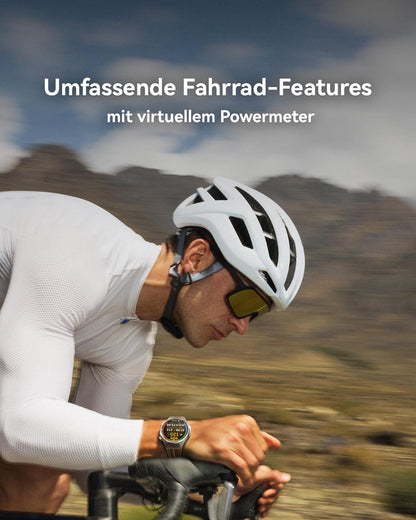HUAWEI Watch GT 6 Pro Smartwatch, GPS, EKG, 1,47" AMOLED-Display, Bis zu 21 Tage Akku, umfassende Fahrrad-Features, 100+ Sportmodi, Kompatibel mit Android™ & iOS, Gesundheitsmonitoring, Schwarz, 46mm