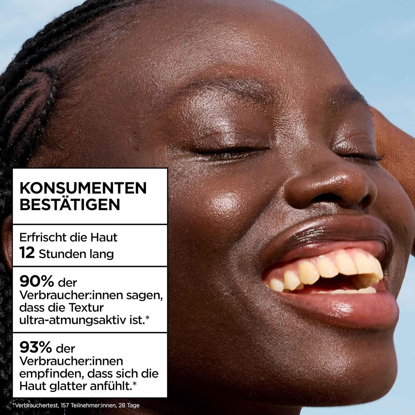 Garnier Ambre Solaire Sensitive Expert + Hydrating UV Water Sonnenschutzspray LSF 50 – Sonnen-Spray für Körper, Gesicht, Kopfhaut & Haare – Wasserfest, sandresistent & nicht fettend – 150ml